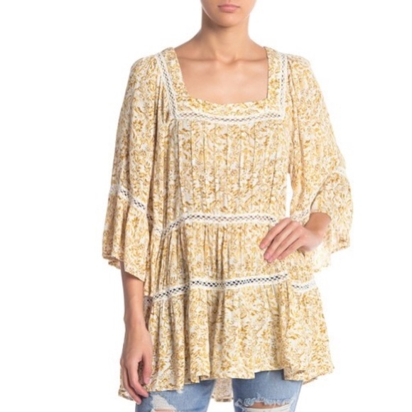 Free People Tops - 🌟FREE PEOPLE Talk About It Ivory Tunic Top